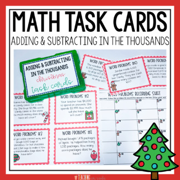 Christmas Math Stations_Christmas Math_December Math Activities